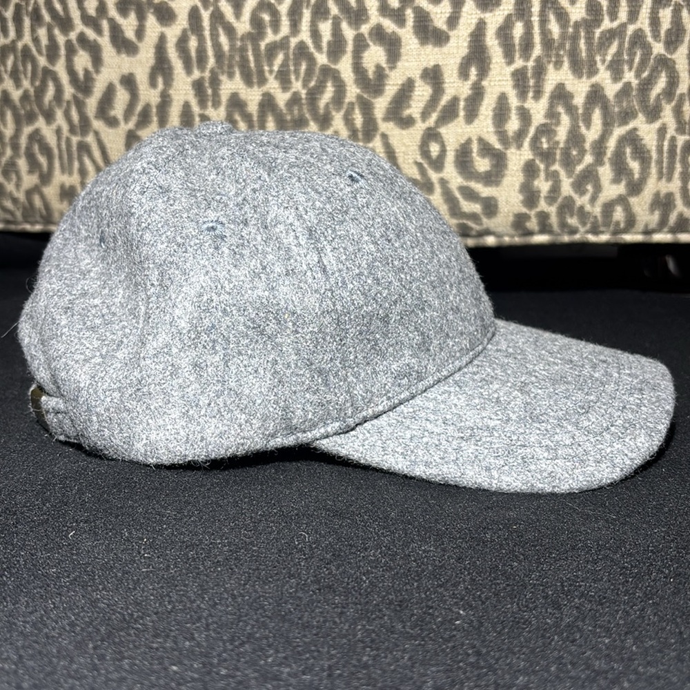 Hat Attack Gray Wool Blend Cap Ball-Cap Style War… - image 7